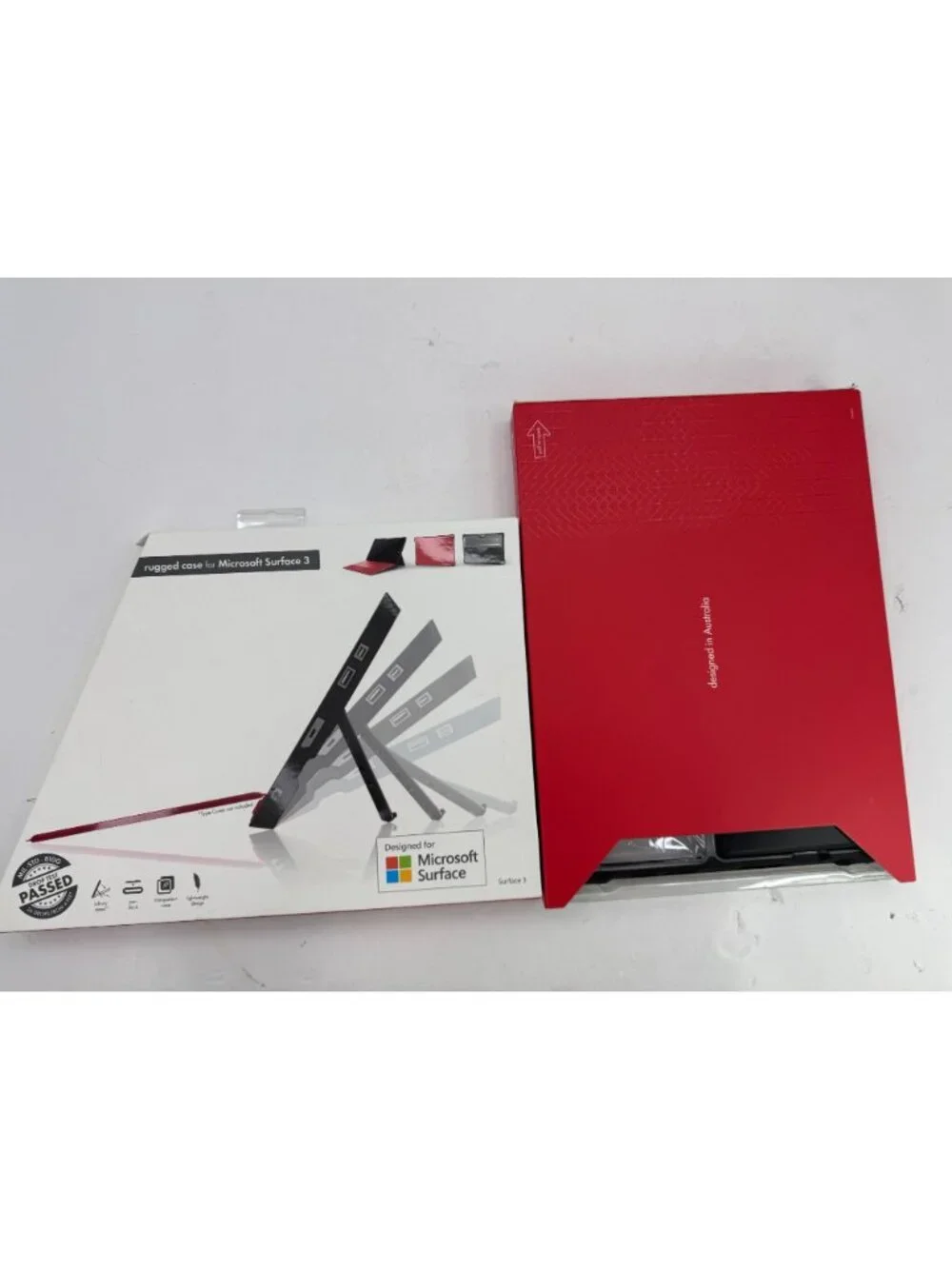 Dux Rugged Case For Microsoft Surface 3 With Infinity Stand & Pen Dock - Black &